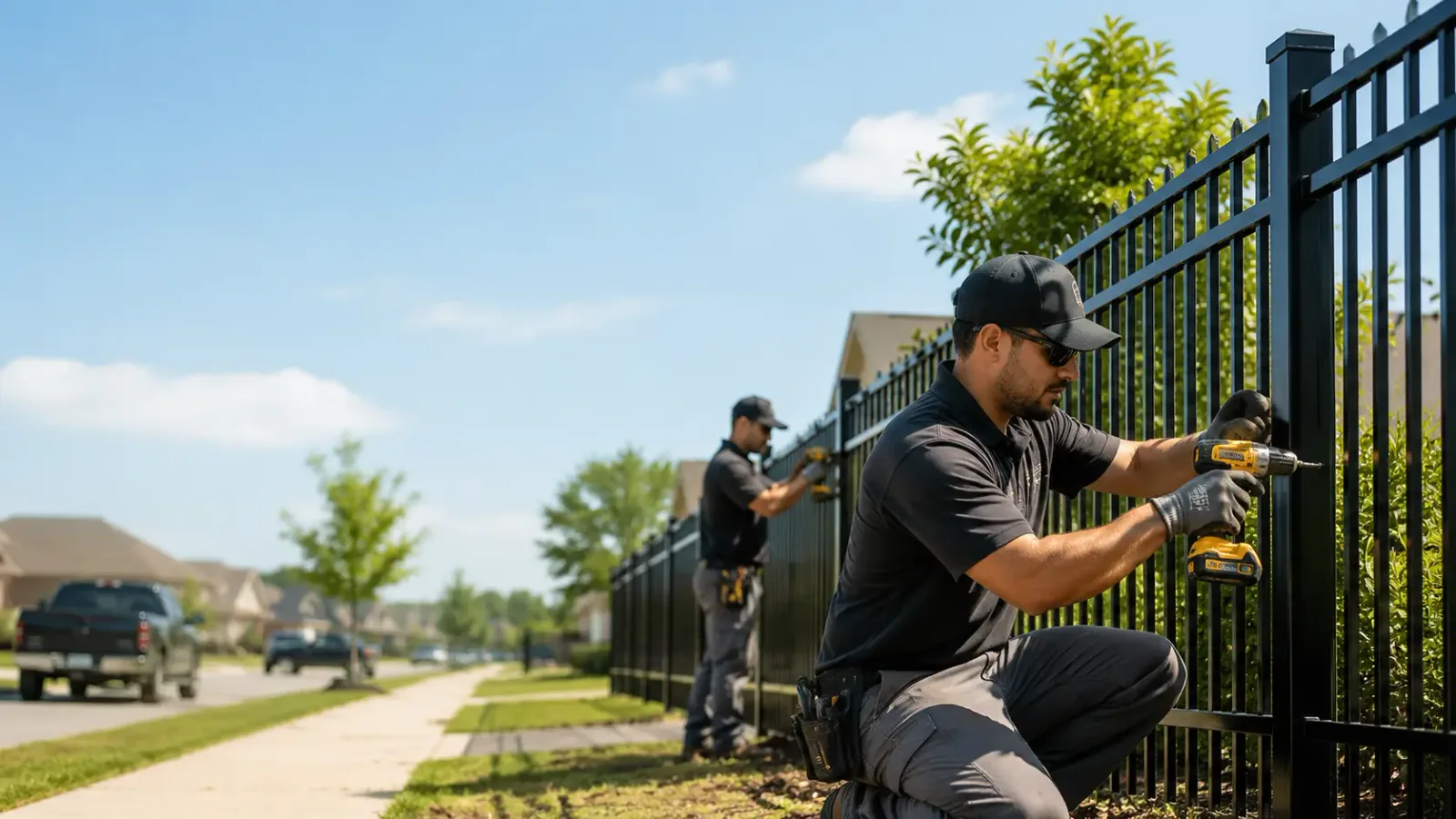 Metal Fence Installation in La Marque, TX